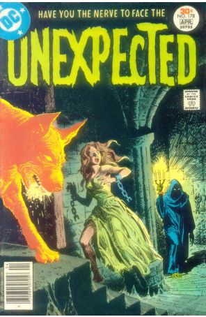 The Unexpected 178 published by DC with cover art by Luis Dominguez