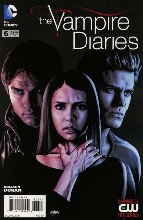 The Vampire Diaries 6 published by DC with cover art by Jason Badower