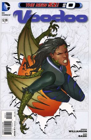 Voodoo (3rd Series) 0 published by DC with cover art by Sami Basri