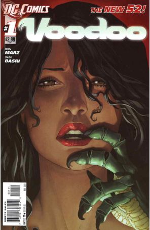 Voodoo (3rd Series) 1 published by DC with cover art by Sami Basri