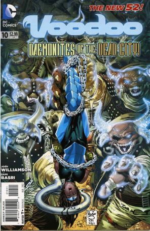 Voodoo (3rd Series) 10 published by DC with cover art by Paulo Siqueira