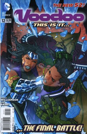 Voodoo (3rd Series) 12 published by DC with cover art by Paulo Siqueira