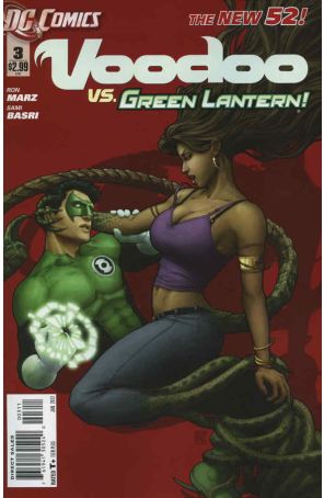 Voodoo (3rd Series) 3 published by DC with cover art by John Tyler Christopher