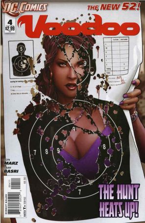 Voodoo (3rd Series) 4 published by DC with cover art by John Tyler Christopher