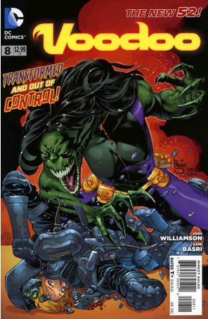 Voodoo (3rd Series) 8 published by DC with cover art by Paulo Siqueira