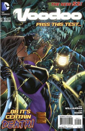 Voodoo (3rd Series) 9 published by DC with cover art by Paulo Siqueira