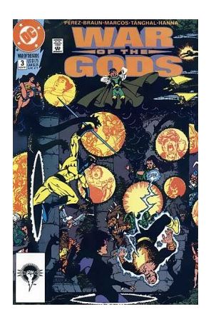 War of the Gods 3 published by DC with cover art by George Pérez
