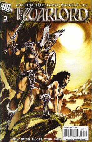Warlord (5th Series) 3 published by DC with cover art by Mike Grell
