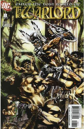 Warlord (5th Series) 8 published by DC with cover art by Mike Grell