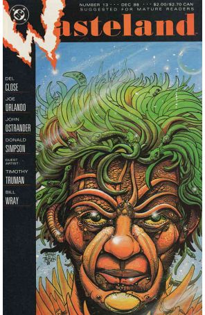 Wasteland 13 published by DC with cover art by Timothy Truman