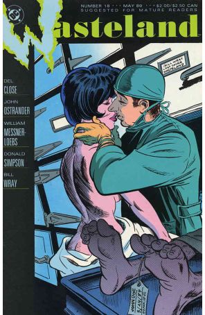 Wasteland 18 published by DC with cover art by Bill Wray