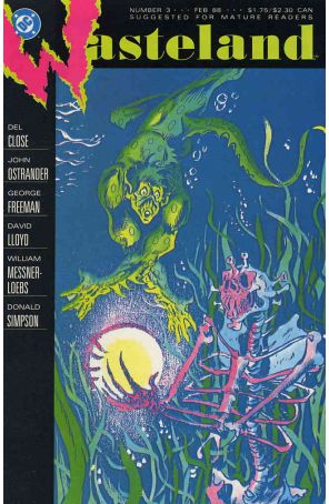 Wasteland 3 published by DC with cover art by William Messner-Loebs