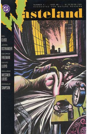 Wasteland 4 published by DC with cover art by David Lloyd