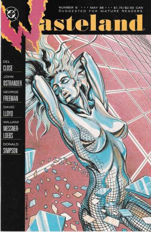 Wasteland 5A published by DC with cover art by Donald Simpson