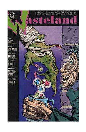 Wasteland 7 published by DC with cover art by William Messner-Loebs