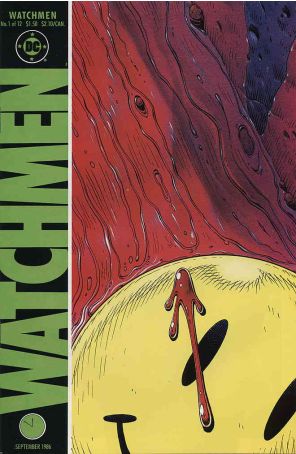 Watchmen 1 published by DC with cover art by Dave Gibbons