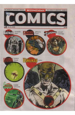 Wednesday Comics 2 published by DC