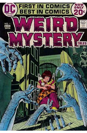 Weird Mystery Tales 1 published by DC with cover art by Michael W. Kaluta