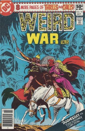 Weird War Tales 92 (Newsstand) published by DC with cover art by Joe Kubert