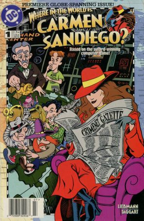 Where in the World Is Carmen Sandiego? 1 (Newsstand) published by DC