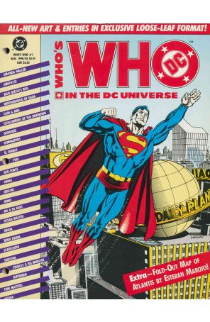 Who's Who in the DC Universe 1 published by DC with cover art by Jerry Ordway