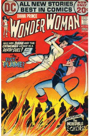 Wonder Woman (1st Series) 201 published by DC with cover art by Dick Giordano