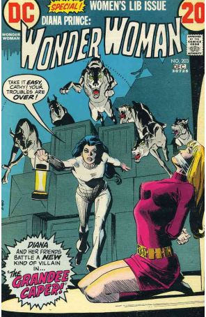 Wonder Woman (1st Series) 203 published by DC with cover art by Dick Giordano
