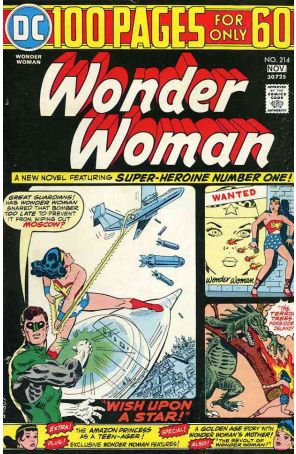 Wonder Woman (1st Series) 214 published by DC with cover art by Bob Oksner