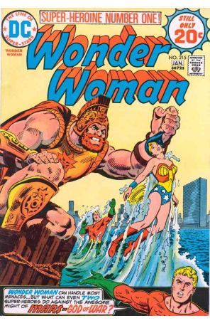 Wonder Woman (1st Series) 215 published by DC with cover art by Bob Oksner