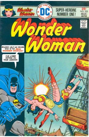 Wonder Woman (1st Series) 222 published by DC with cover art by Ernie Chan