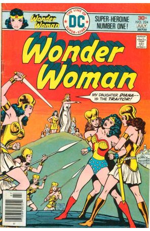 Wonder Woman (1st Series) 224 published by DC with cover art by Ernie Chan