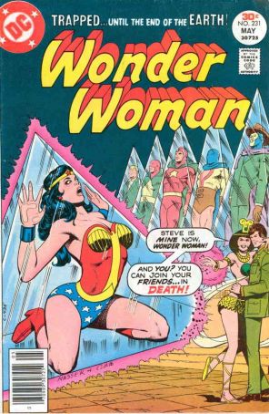 Wonder Woman (1st Series) 231 published by DC with cover art by Mike Nasser
