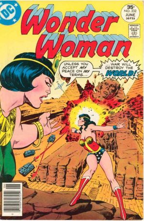 Wonder Woman (1st Series) 232 published by DC with cover art by Mike Nasser