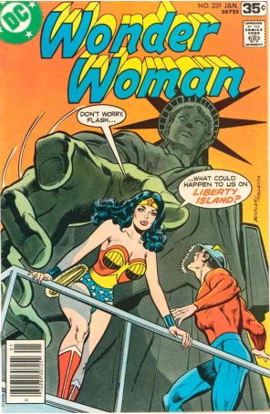 Wonder Woman (1st Series) 239 published by DC with cover art by Rich Buckler