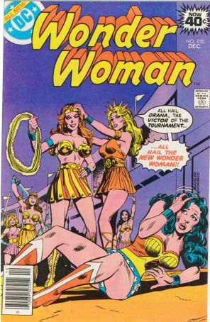 Wonder Woman (1st Series) 250 published by DC with cover art by Rich Buckler