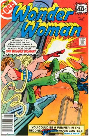 Wonder Woman (1st Series) 251 published by DC with cover art by Ross Andru