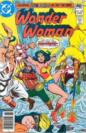 Wonder Woman (1st Series) 268 published by DC with cover art by Ross Andru