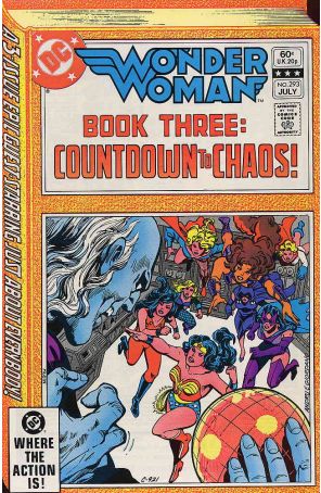Wonder Woman (1st Series) 293 published by DC with cover art by Ross Andru