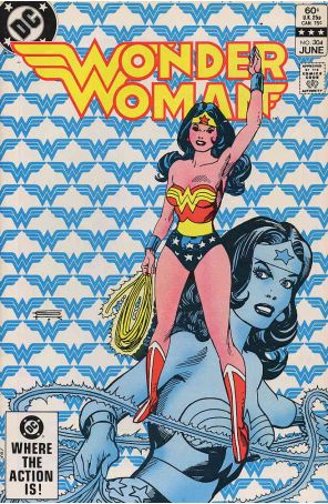 Wonder Woman (1st Series) 304 published by DC with cover art by Gil Kane