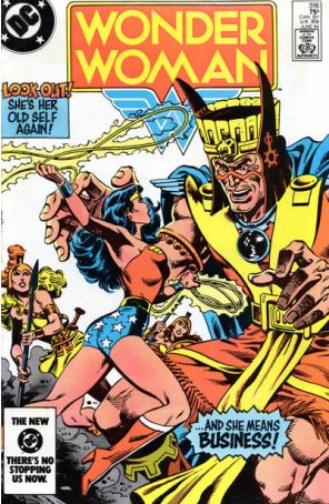 Wonder Woman (1st Series) 316 published by DC with cover art by Eduardo Barreto