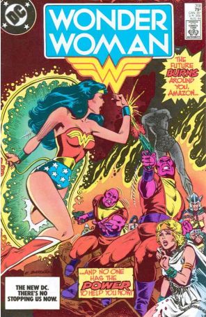 Wonder Woman (1st Series) 318 published by DC with cover art by Eduardo Barreto