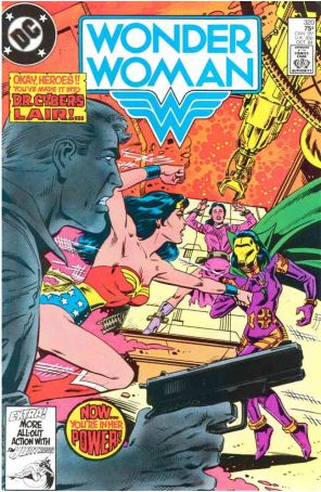 Wonder Woman (1st Series) 320 published by DC with cover art by Eduardo Barreto