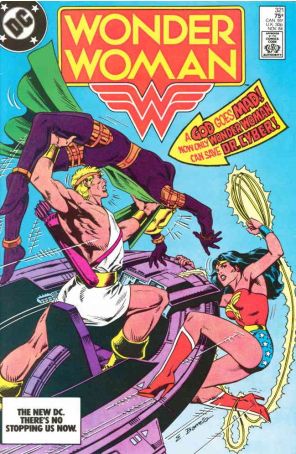 Wonder Woman (1st Series) 321 published by DC with cover art by Eduardo Barreto
