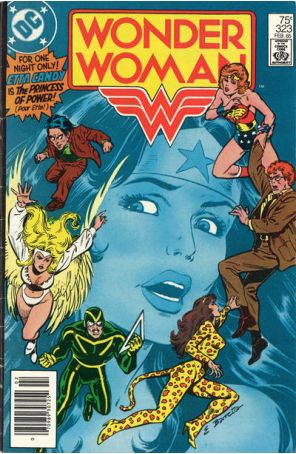 Wonder Woman (1st Series) 323 (Newsstand) published by DC with cover art by Eduardo Barreto