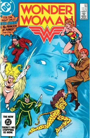 Wonder Woman (1st Series) 323 published by DC with cover art by Eduardo Barreto