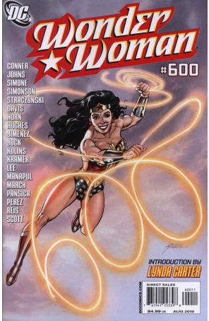 Wonder Woman (1st Series) 600 published by DC with cover art by George Pérez