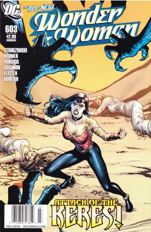 Wonder Woman (1st Series) 603 (Newsstand) published by DC with cover art by Don Kramer
