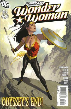 Wonder Woman (1st Series) 614 published by DC with cover art by Joshua Middleton