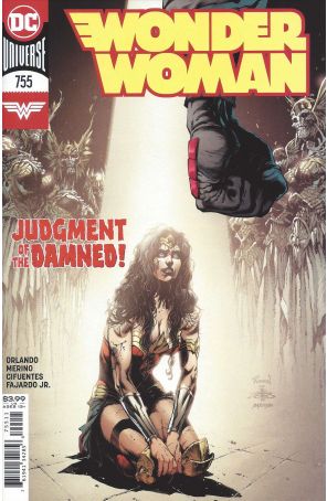 Wonder Woman (1st Series) 755 published by DC with cover art by Aaron Lopresti