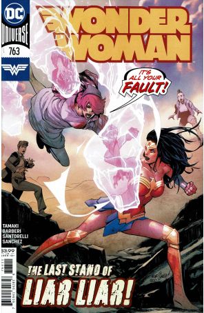 Wonder Woman (1st Series) 763 published by DC with cover art by David Marquez